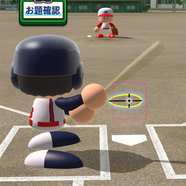 【パワプロアプリ】落合のフォーム、バットが邪魔すぎてインハイに弱いの草